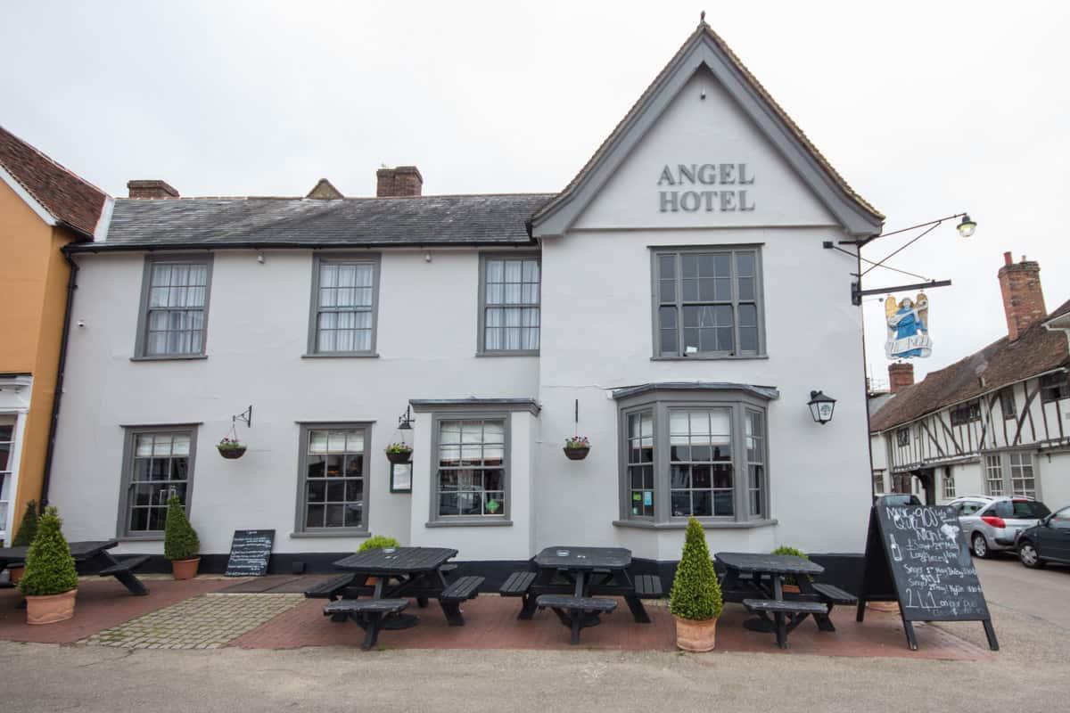 The Angel Hotel Lavenham Exterior photo